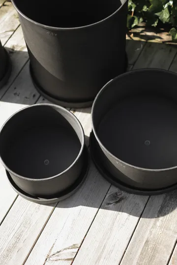 Plant bowl krukke 2-pakning - Svart - DBKD