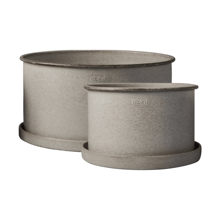 Plant bowl krukke 2-pk, Beige DBKD