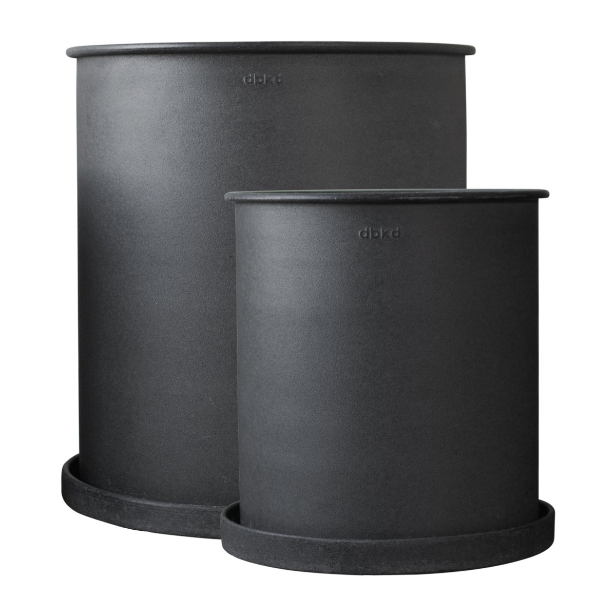 DBKD Plant pot krukke large 2-pk Svart