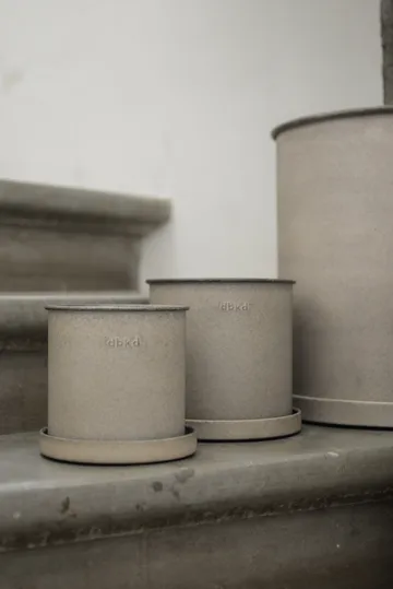 Plant pot krukke small 2-pakning - Beige - DBKD