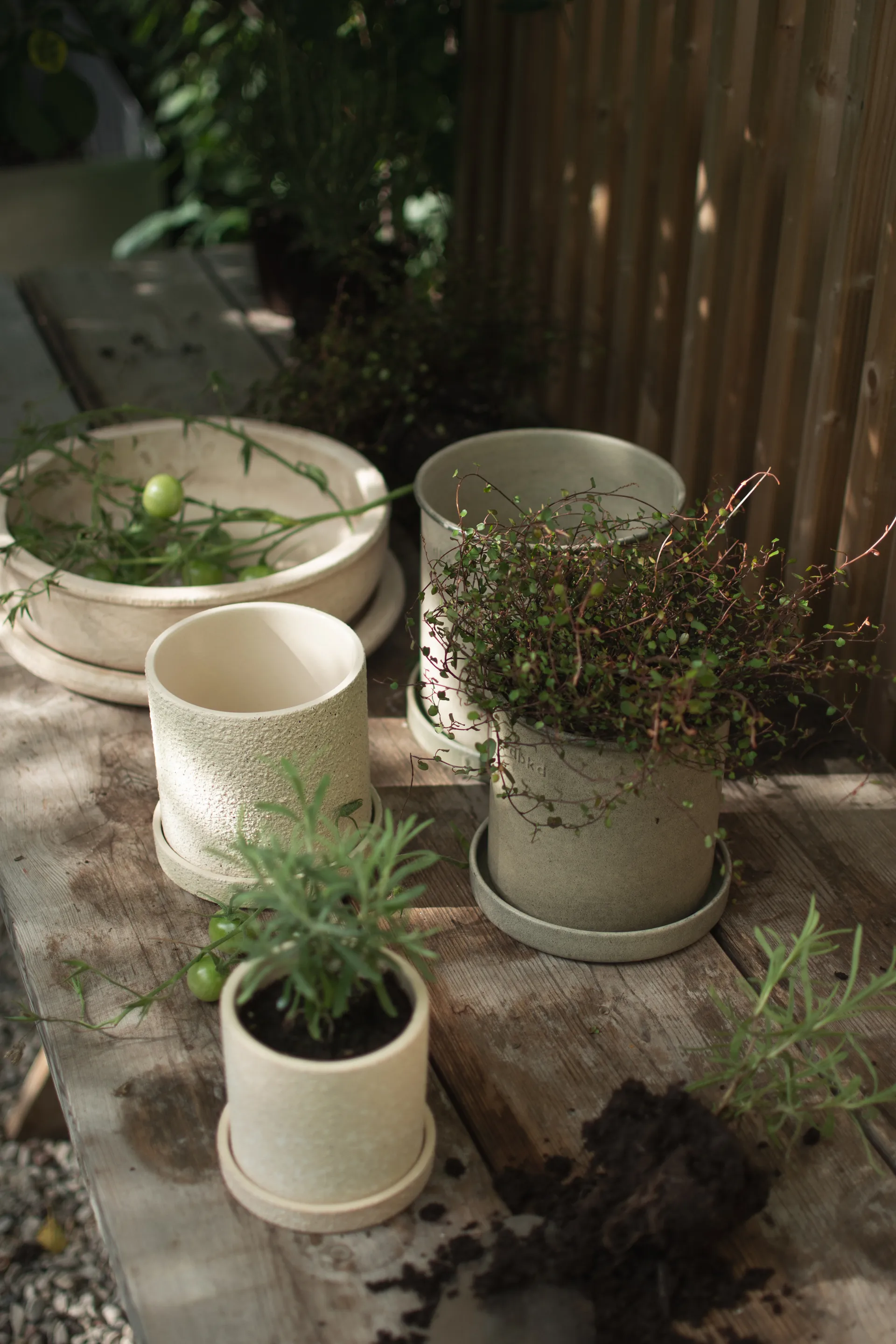 Plant pot krukke small 2-pakning, Beige DBKD