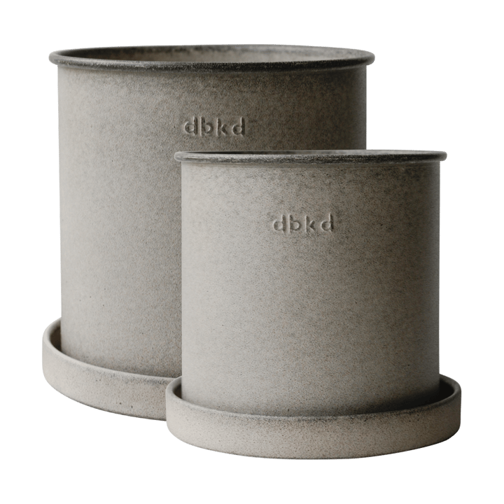 Plant pot krukke small 2-pk - Beige - DBKD