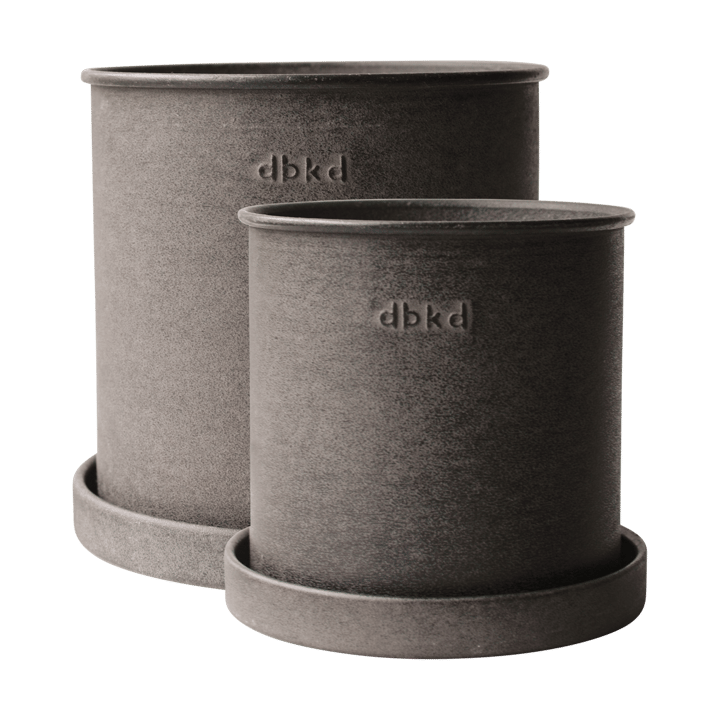 Plant pot krukke small 2-pk - Brown - DBKD