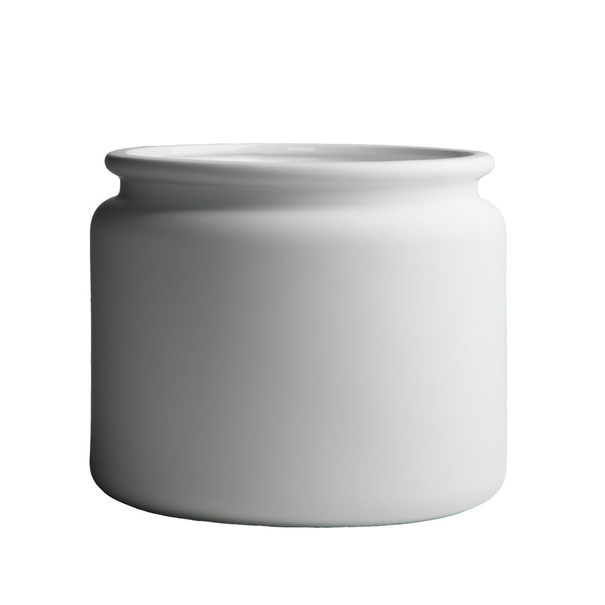 DBKD Pure blomsterpotte hvit mellom, Ø 23 cm