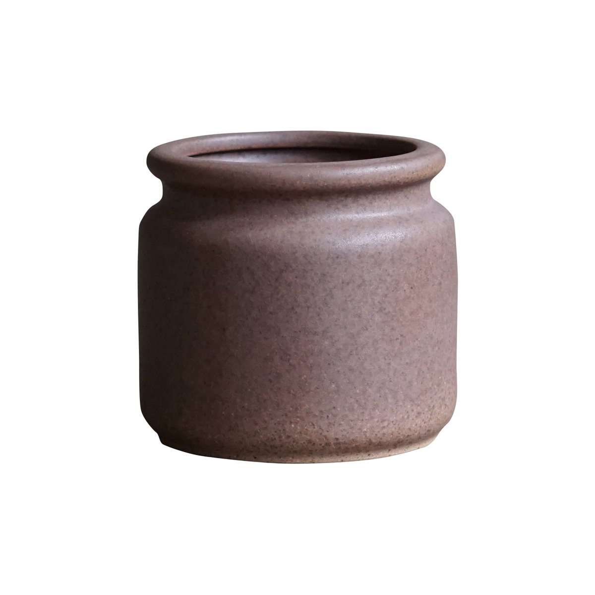 DBKD Pure krukke brun Small Ø16 cm