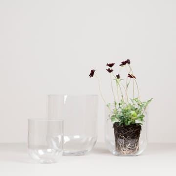 Simple glassvase medium - Clear - DBKD