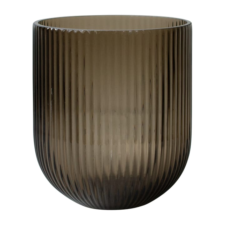 Simple Stripe glassvase brown, Medium DBKD