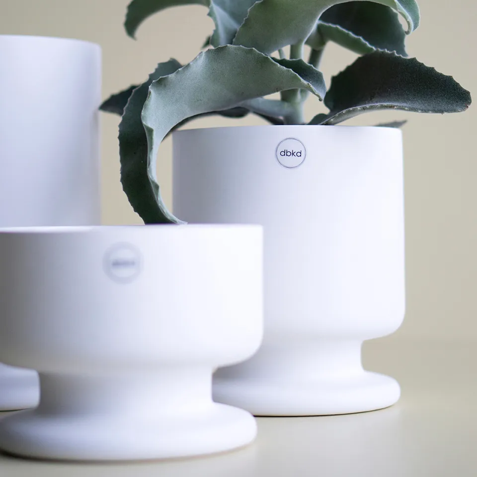 Soft krukke hvit Ø15 cm, Medium DBKD