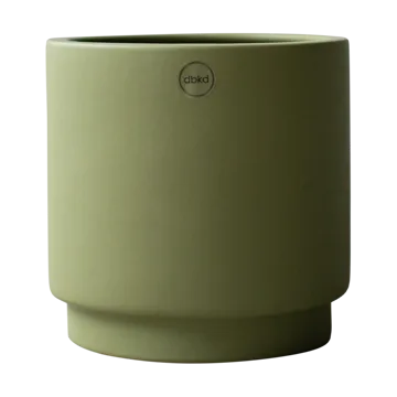 Solid krukke green - Medium, Ø16 cm - DBKD