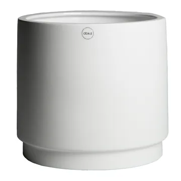 Solid krukke white - Stor ø24 cm - DBKD