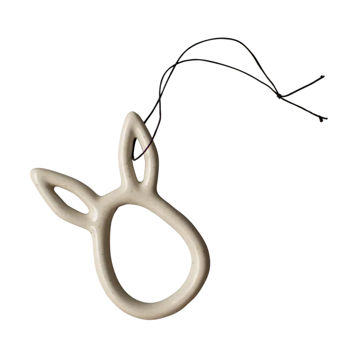 Sprinkle Rabbit påskeanheng 8 cm - Vanilla - DBKD