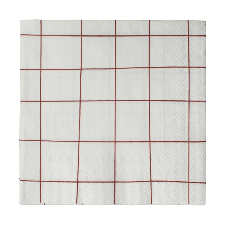 Swedish pig papirserviett 33x33 cm 20-pakning - Brown - DBKD