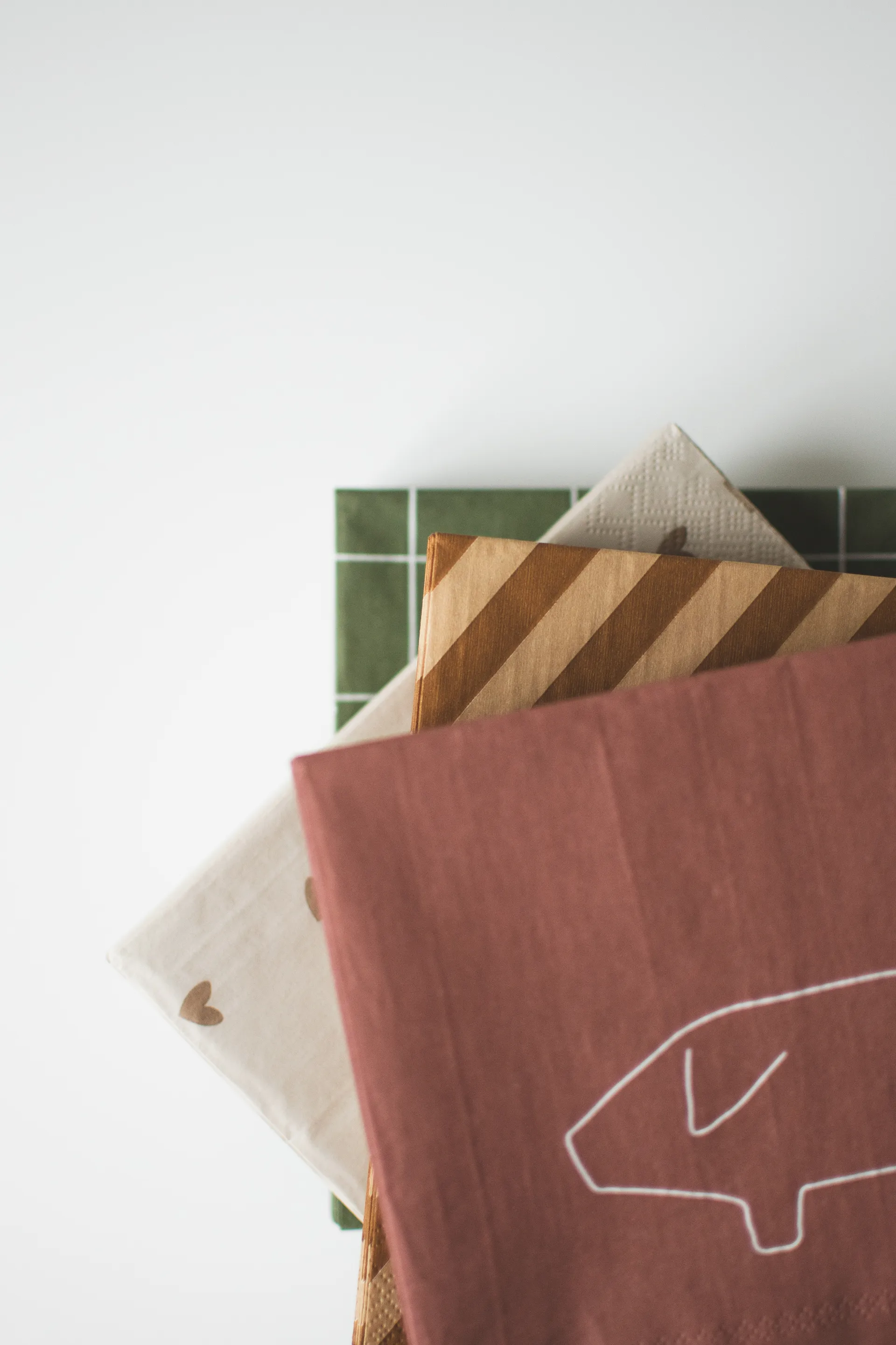 Swedish pig papirserviett 33x33 cm 20-pakning, Red DBKD