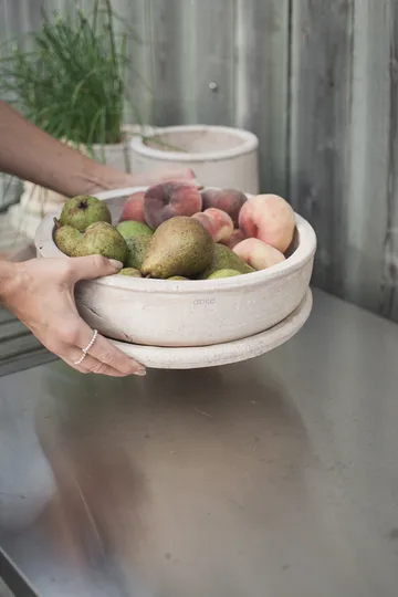 Terra bowl krukke - Sand, Ø30x10,5 cm - DBKD