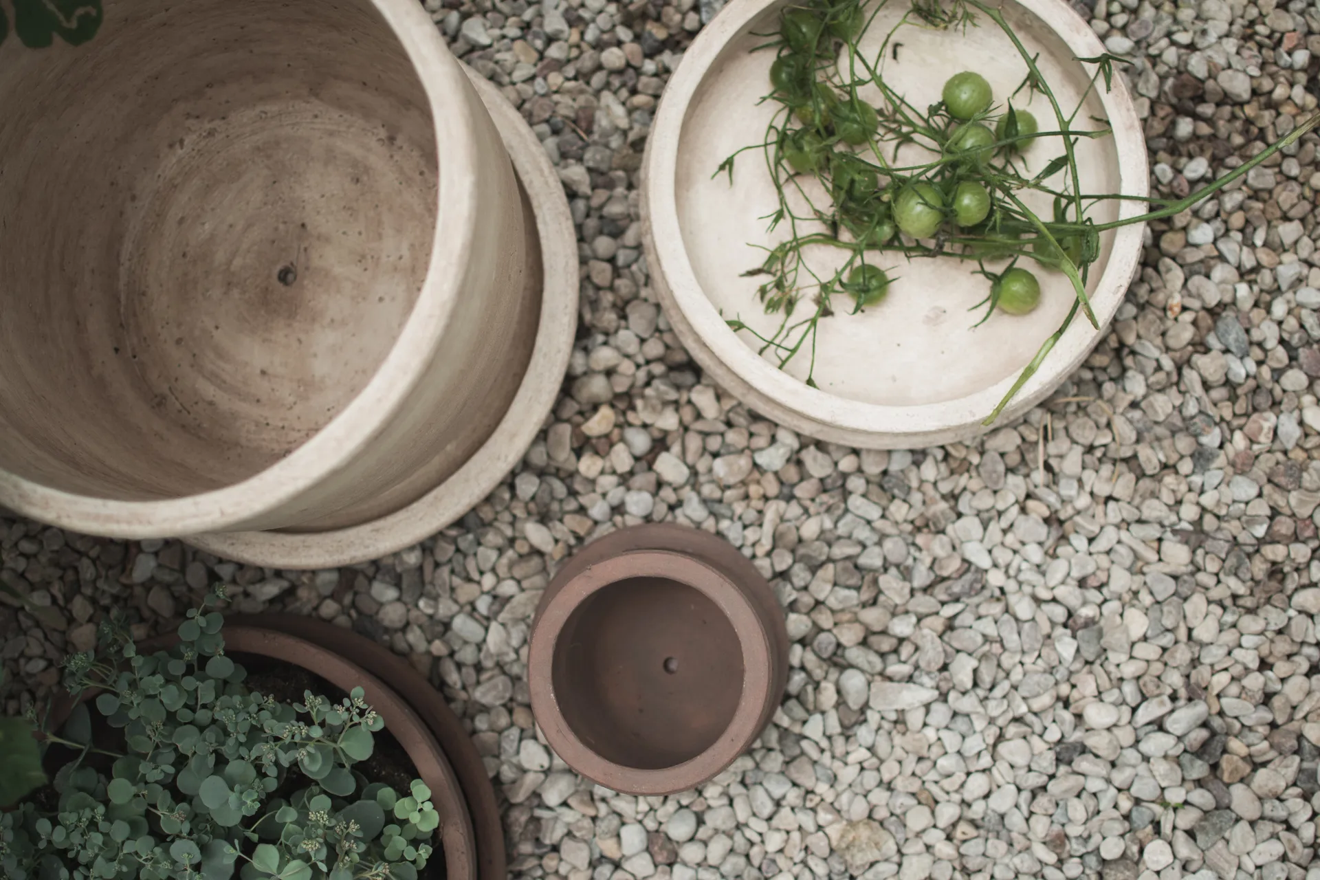 Terra bowl krukke, Sand, Ø30x10,5 cm DBKD