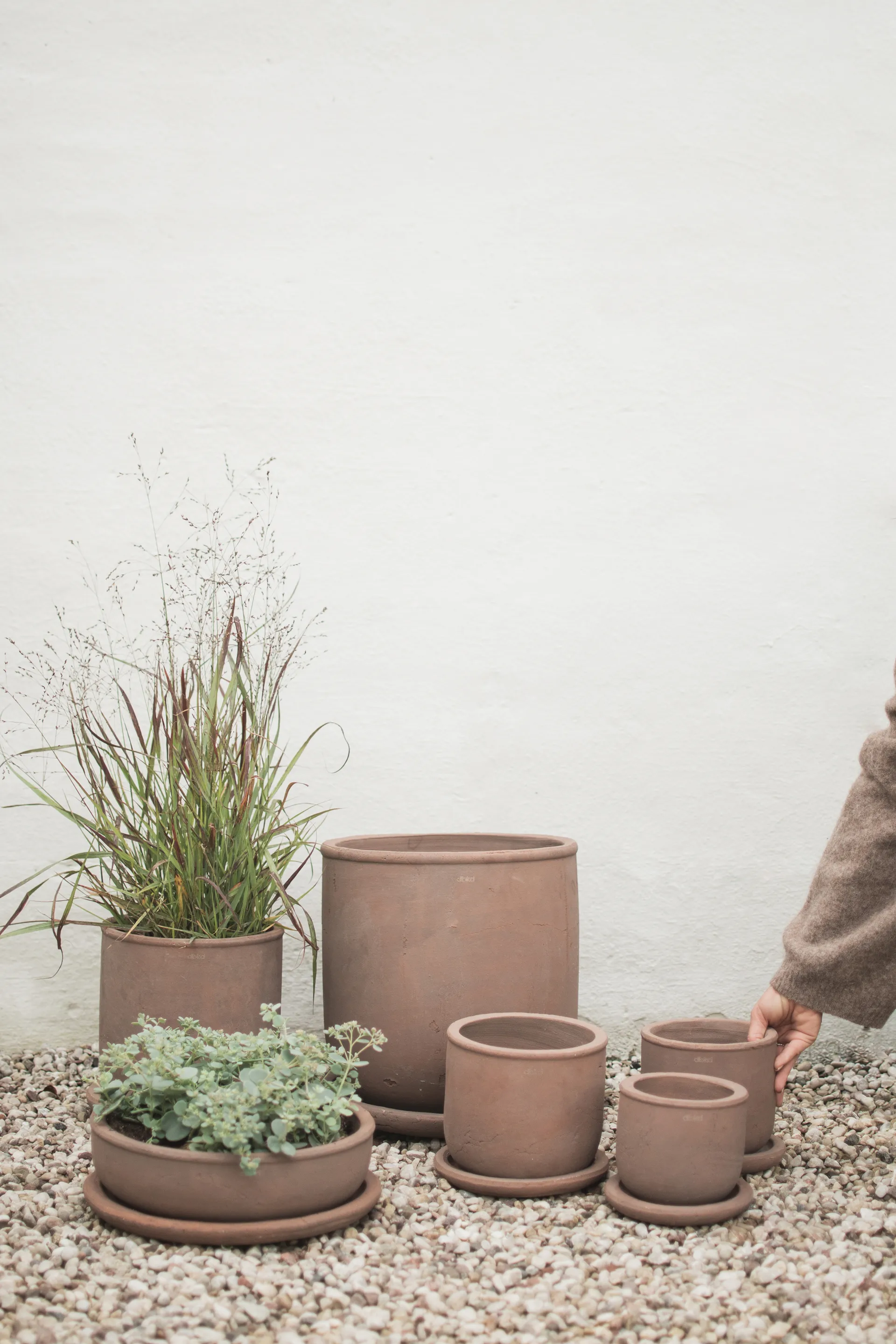 Terra krukke, Brown, Ø14x14 cm DBKD