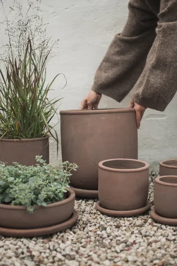 Terra krukke - Brown, Ø18x18 cm - DBKD