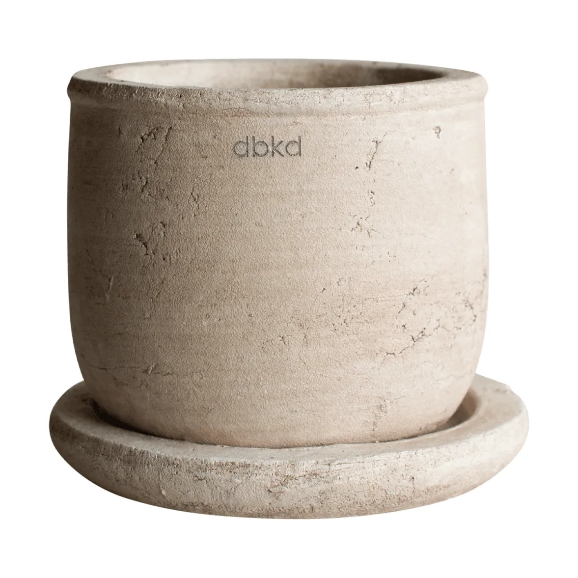 DBKD Terra krukke Sand, &Oslash;14x14 cm