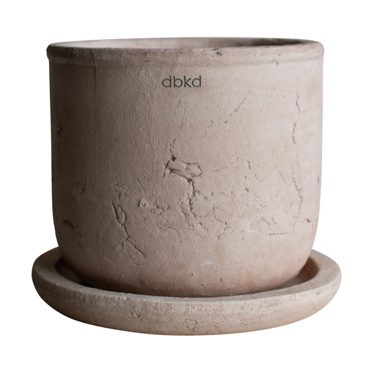 DBKD Terra krukke Sand, Ø16x16 cm