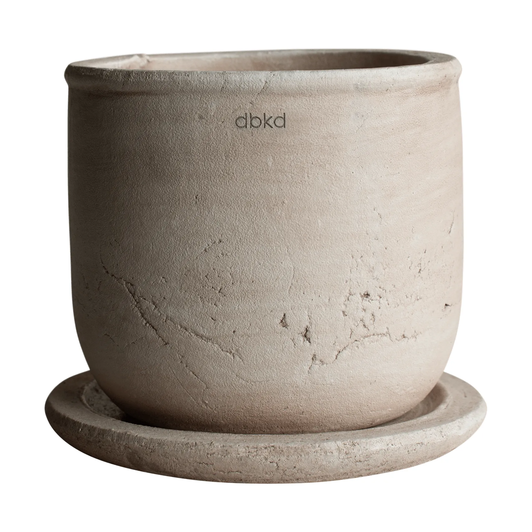 DBKD Terra krukke Sand, &Oslash;18x18 cm