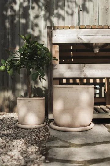 Terra krukke - Sand, Ø23x26 cm - DBKD