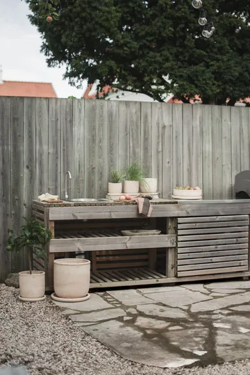 Terra krukke - Sand, Ø23x26 cm - DBKD