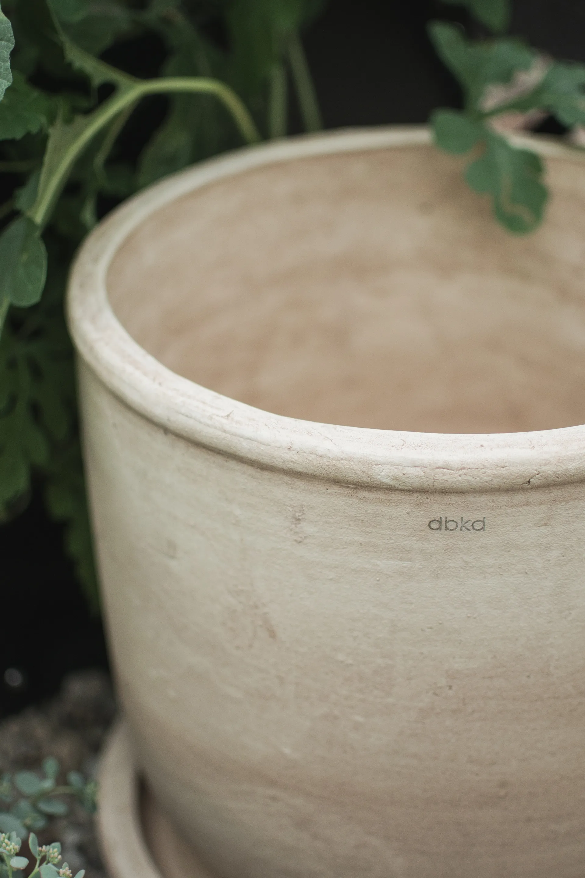 Terra krukke, Sand, Ø33x36 cm DBKD