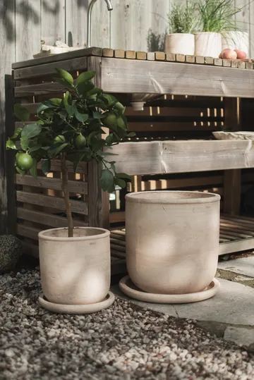 Terra krukke - Sand, Ø33x36 cm - DBKD