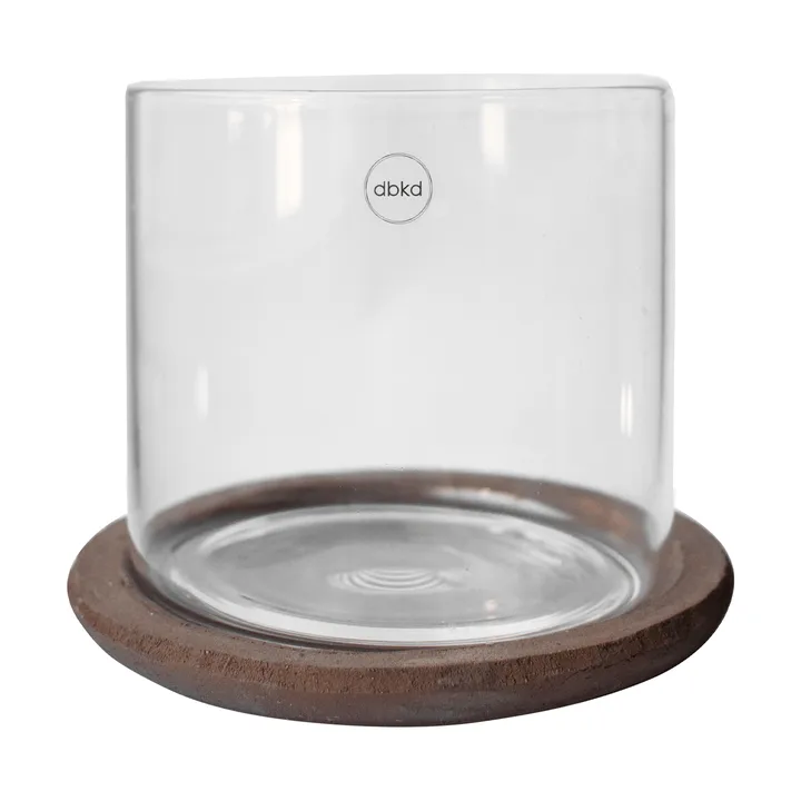 Terra lyslykt - Brown, 15 cm - DBKD