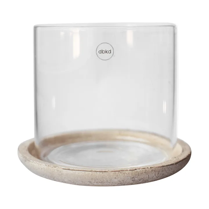 Terra lyslykt - Sand, 15 cm - DBKD