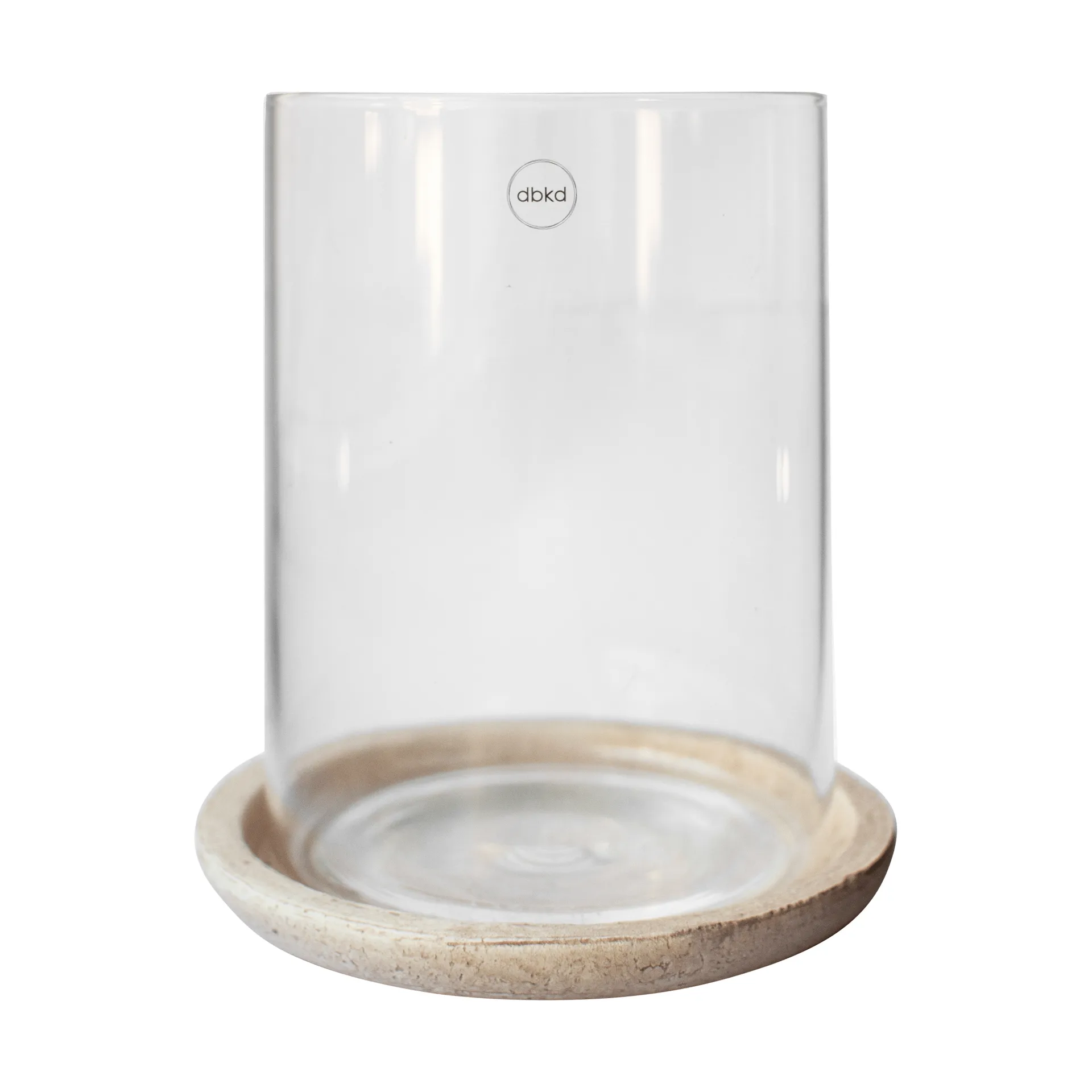 Terra lyslykt, Sand, 21,5 cm DBKD