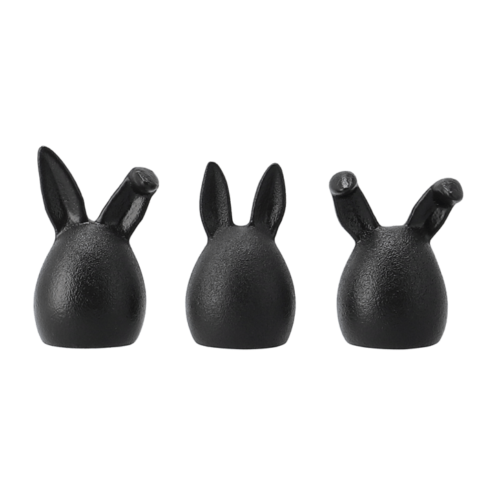 Triplets påskehare 3-pk, Cast iron DBKD