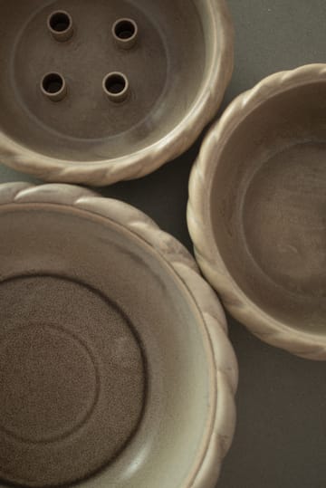 Twine plate lysestake Ø30 cm - Beige - DBKD