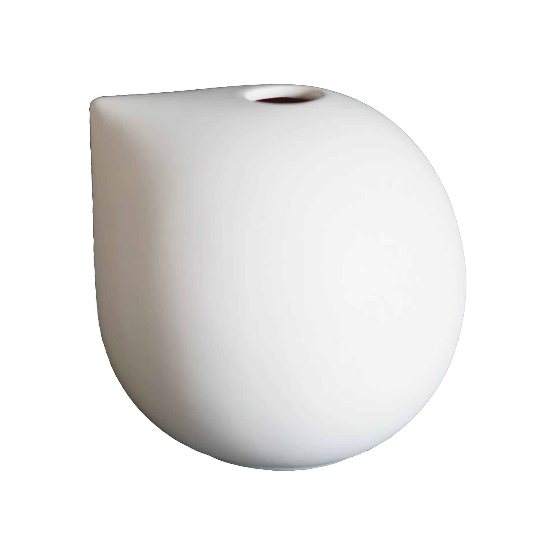 Vase Nib H15 cm, Hvit DBKD