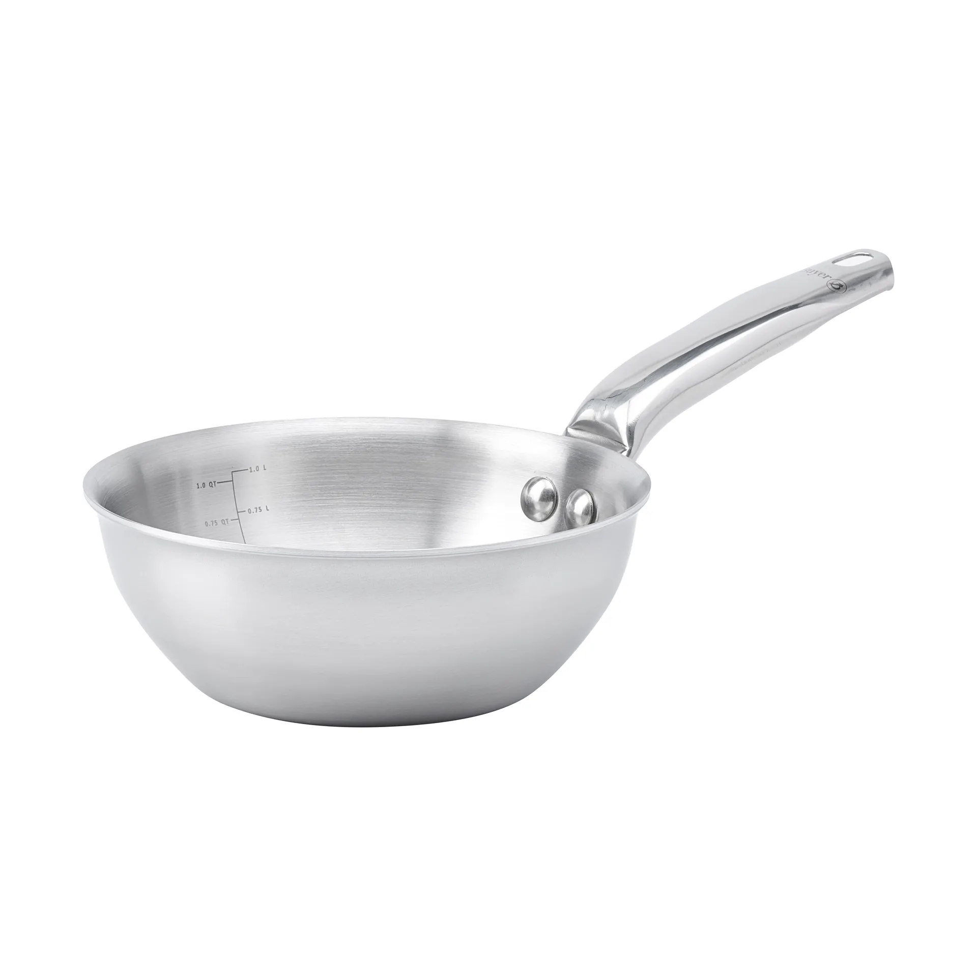 Alchimy avrundet sautépanne rustfritt stål, Ø16 cm De Buyer