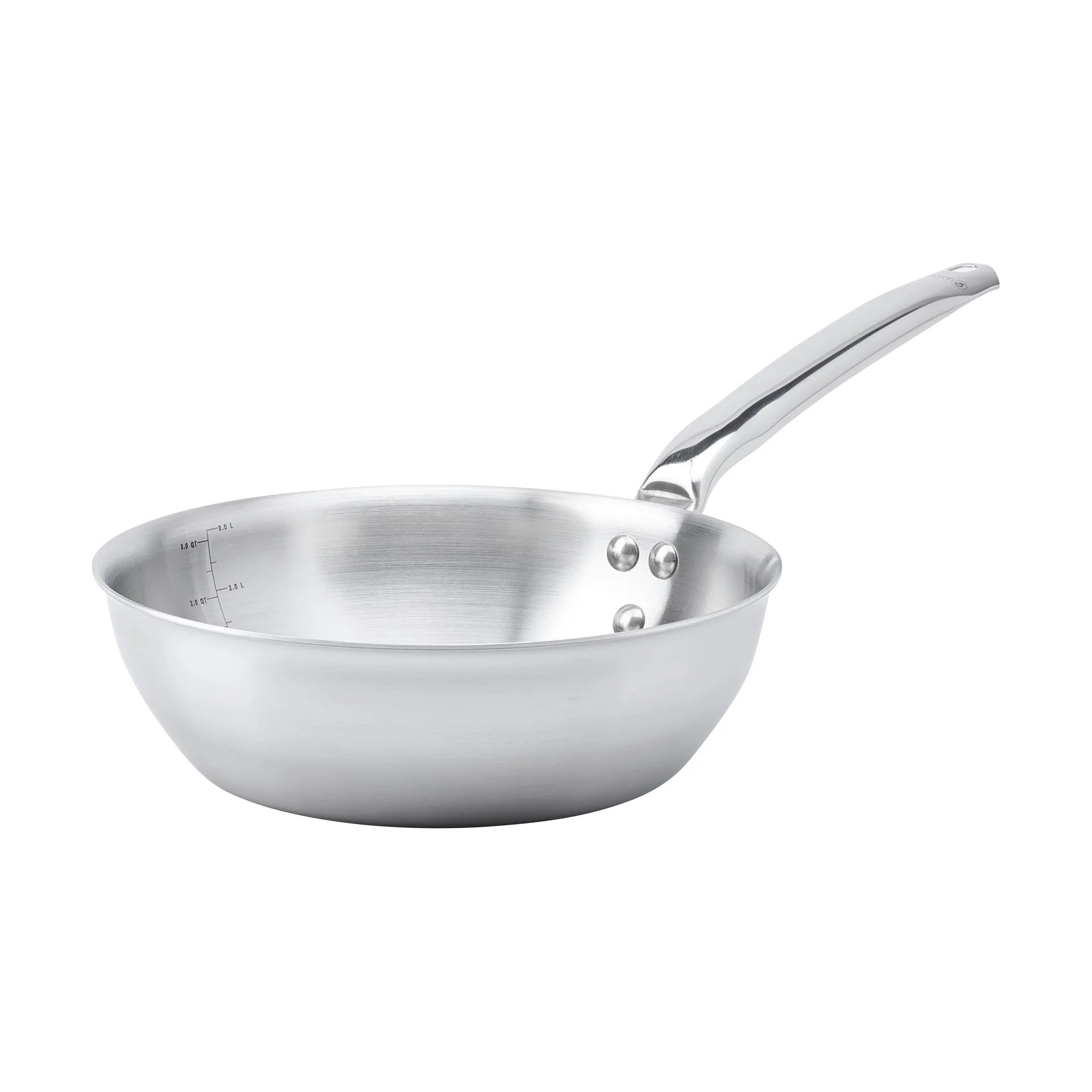 Alchimy avrundet sautépanne rustfritt stål, Ø24 cm De Buyer