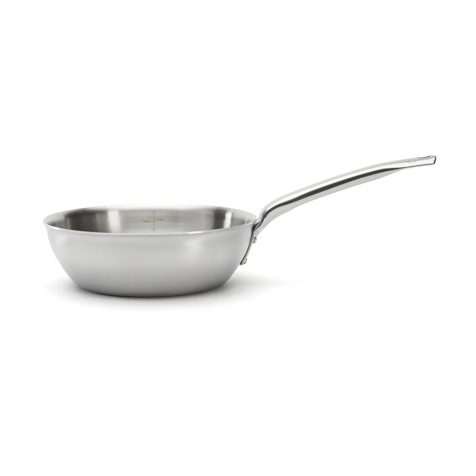 Alchimy avrundet sautépanne rustfritt stål, Ø24 cm De Buyer