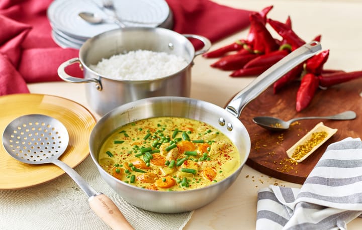 Alchimy avrundet sautépanne rustfritt stål, Ø24 cm De Buyer