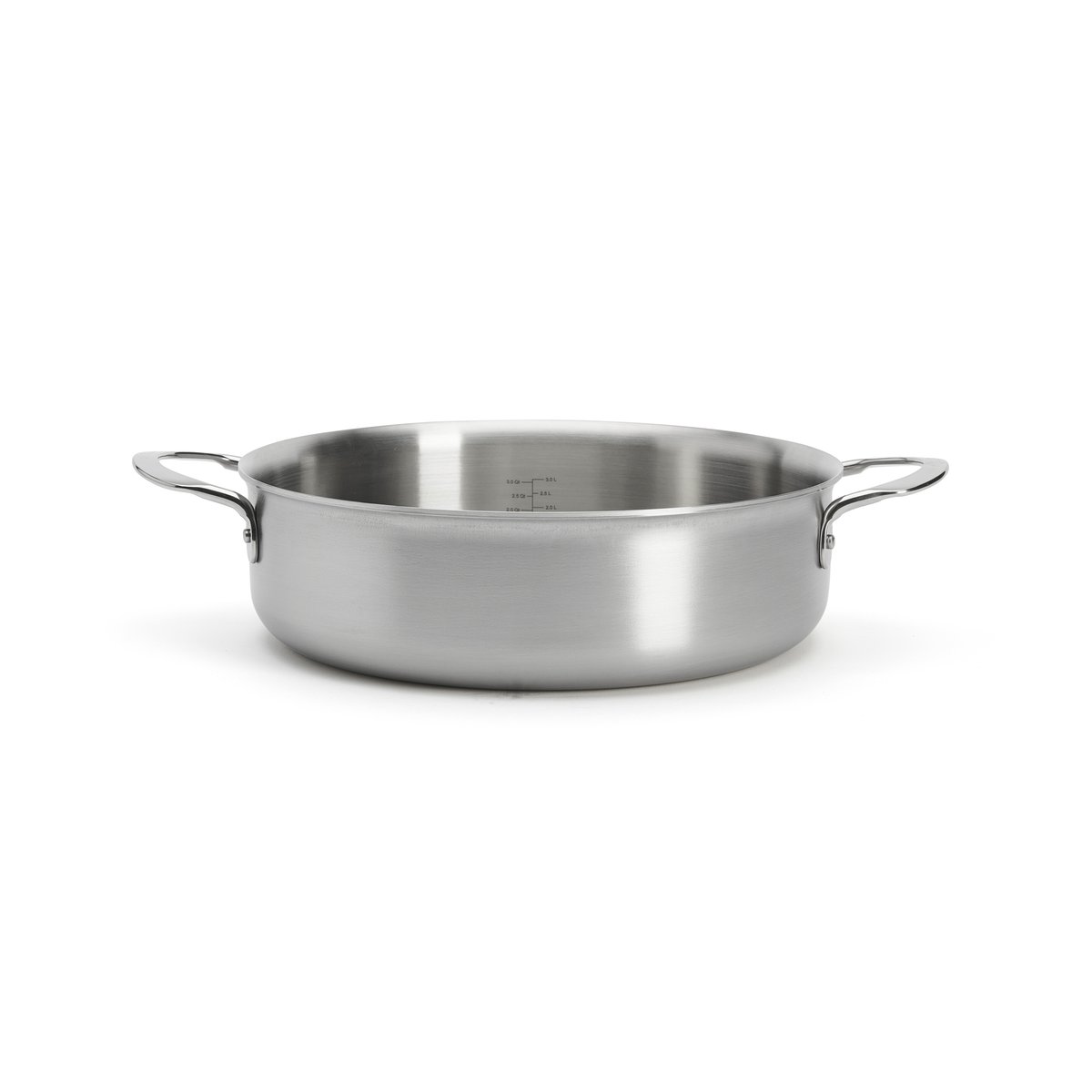 De Buyer Alchimy rak sautépanne rustfritt stål Ø28 cm