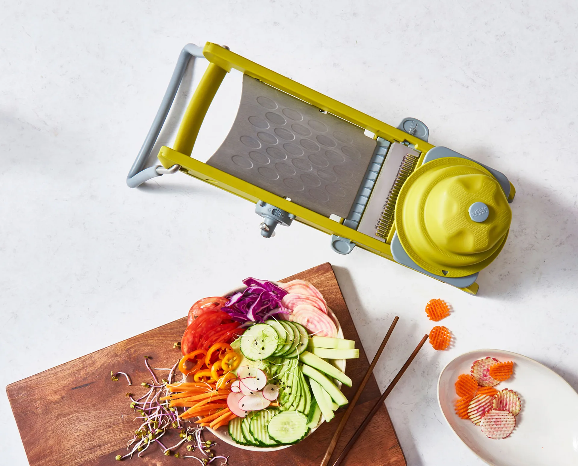 De Buyer Swing Plus mandolin, Grønn De Buyer