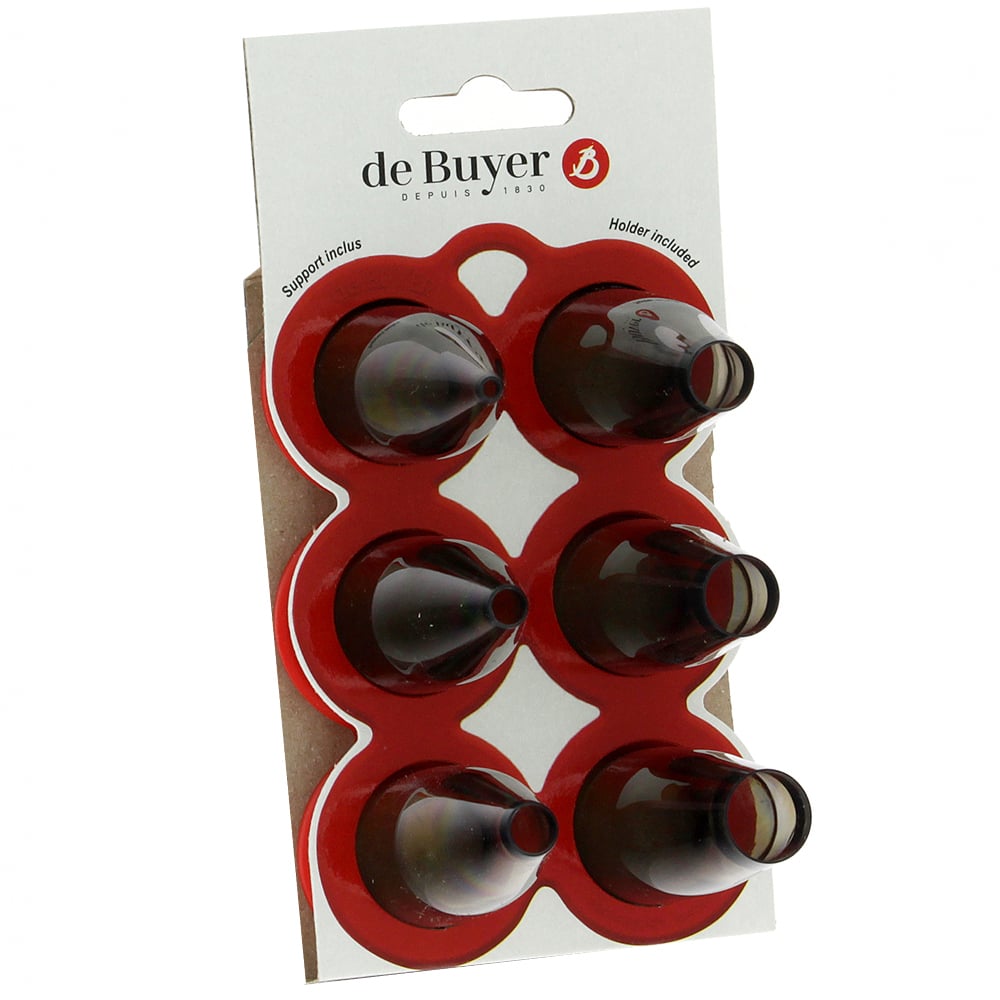 De Buyer Plain tyllsett 6-pakning