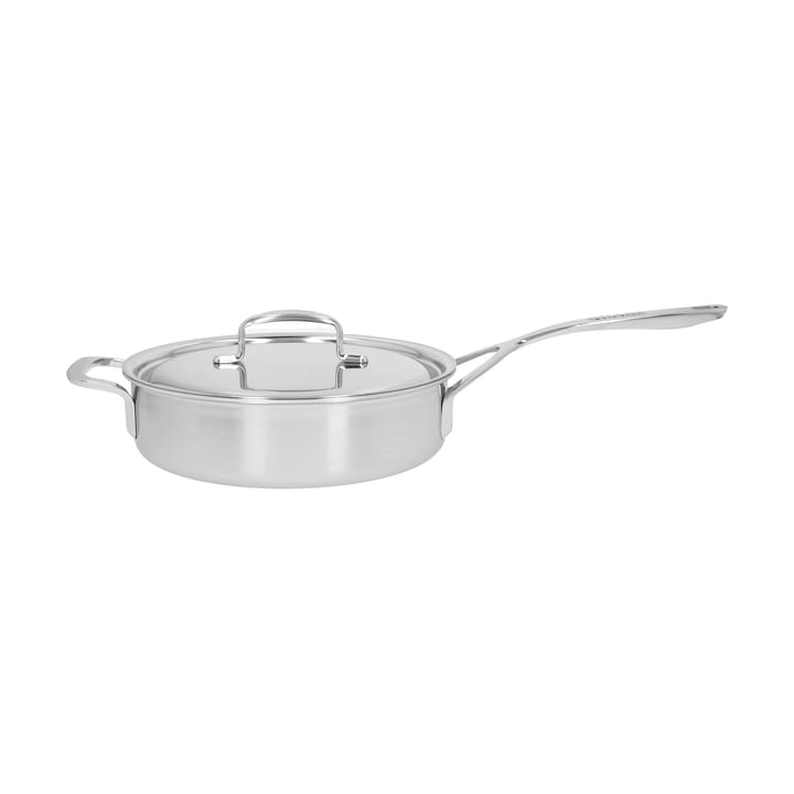 5-Plus traktørpanne med lokk rustfritt stål - Ø24 cm - Demeyere