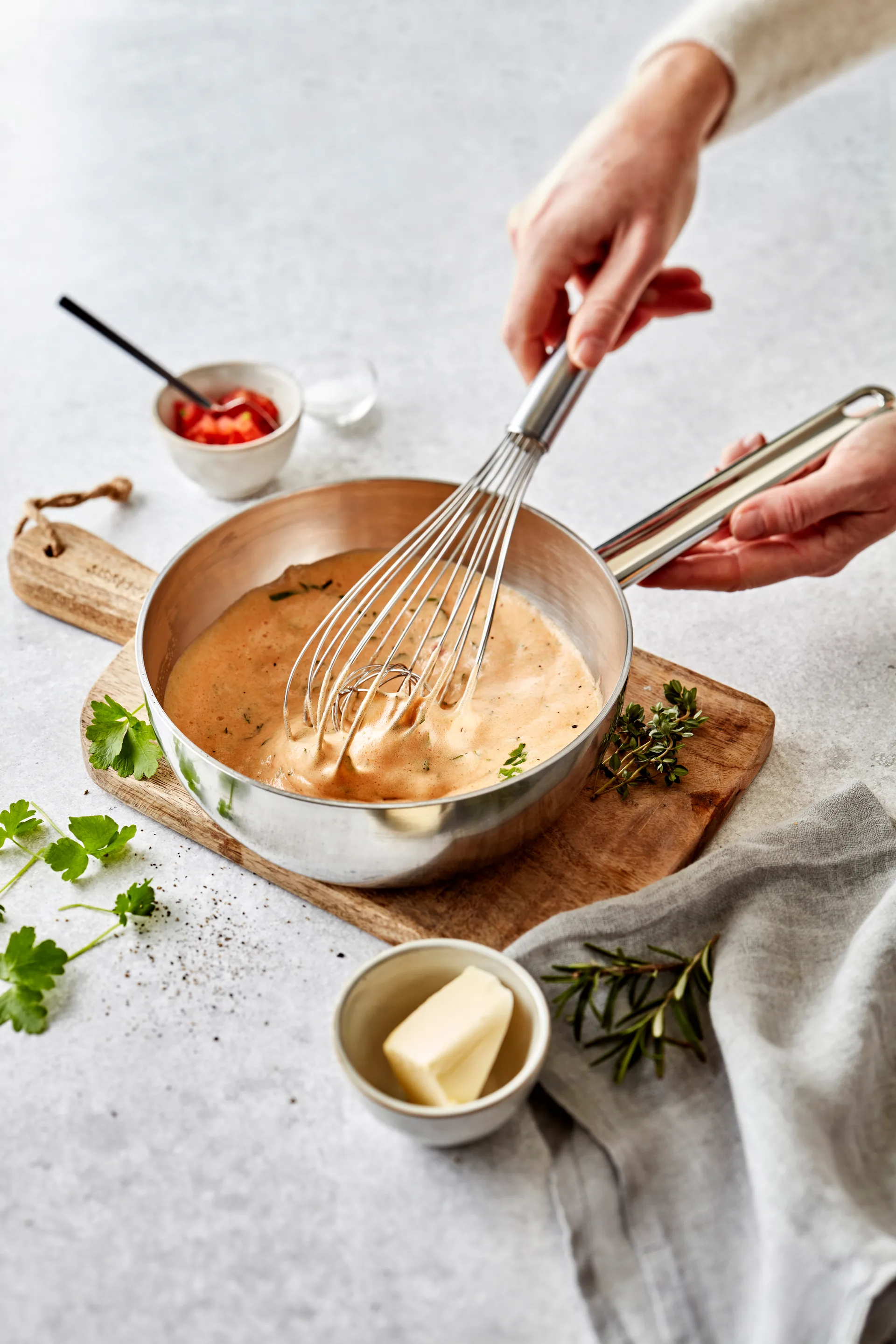 Demeyere Apollo 7 sautépanne rustfritt stål, Ø22 cm Demeyere