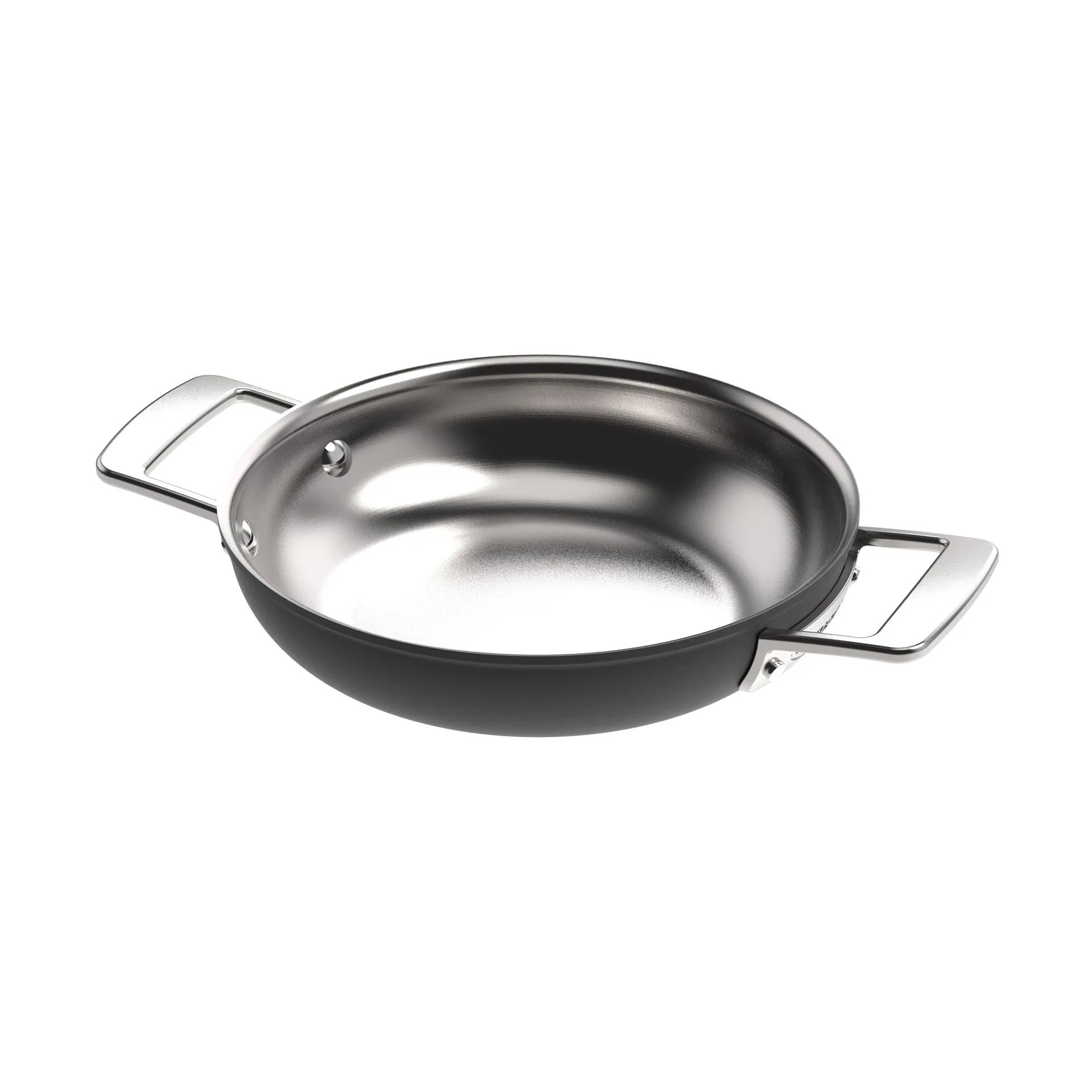 Demeyere Black 5 multifunksjon 5-ply stekepanne, Ø20 cm Demeyere
