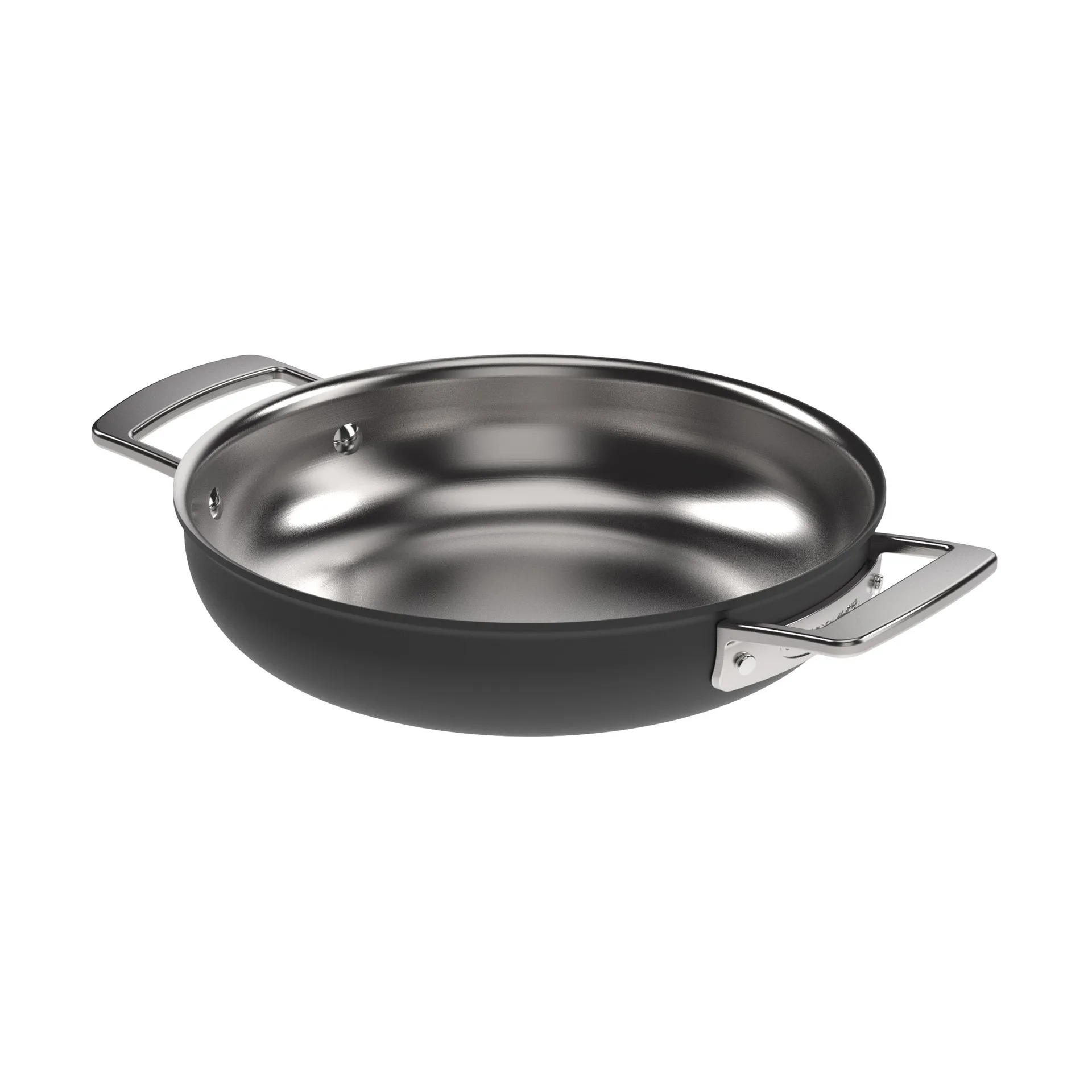Demeyere Black 5 multifunksjon 5-ply stekepanne, Ø24 cm Demeyere