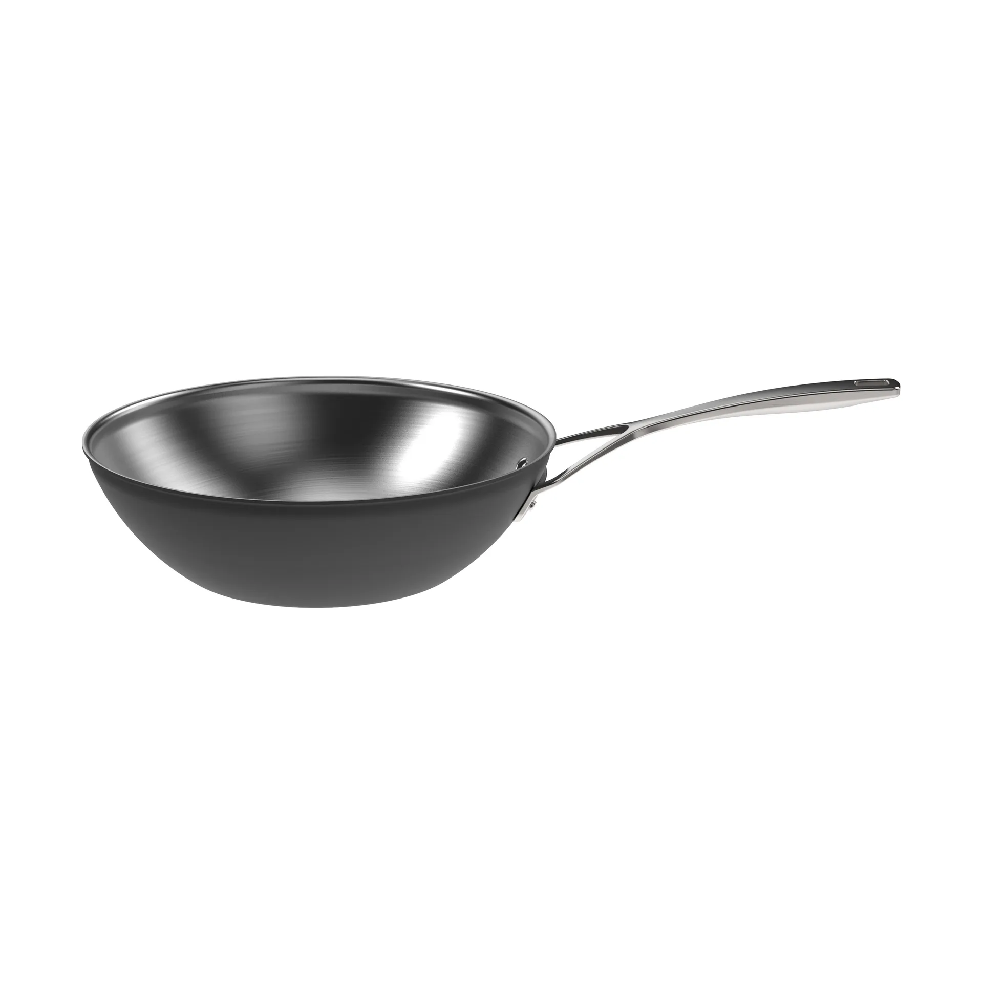 Demeyere Black 5 wokpanne rustfritt stål, Ø30 cm Demeyere