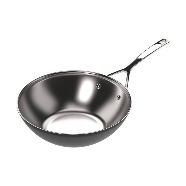 Demeyere Black 5 wokpanne rustfritt stål, Ø30 cm Demeyere