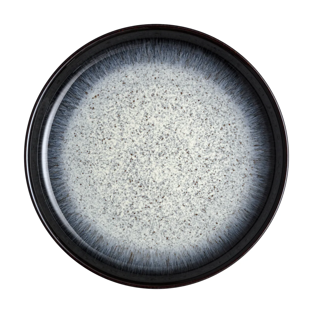 Denby Halo Coupe tallerken 26 cm Blå-grå-svart