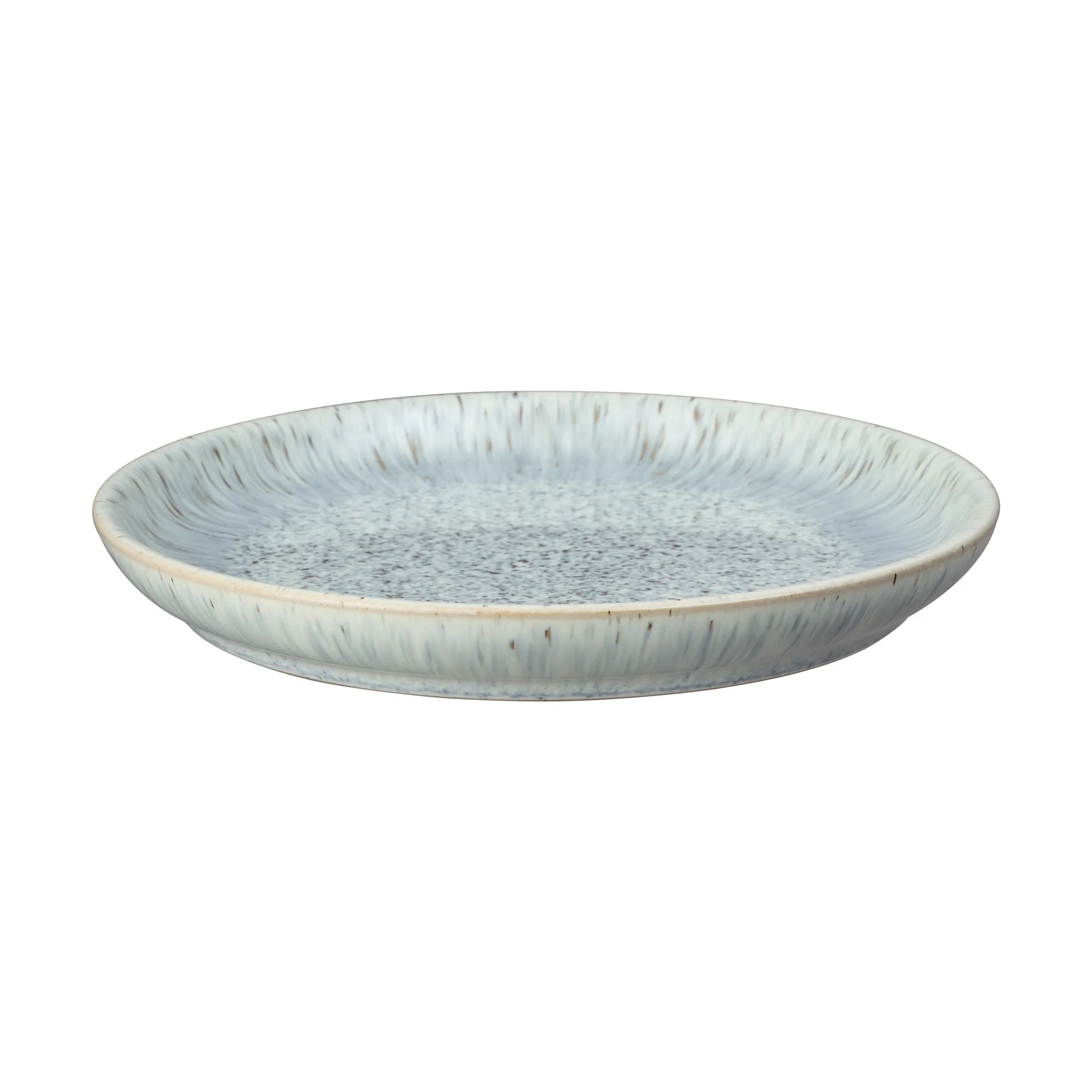 Halo Speckle coupe tallerken 21 cm, Grå-brun Denby