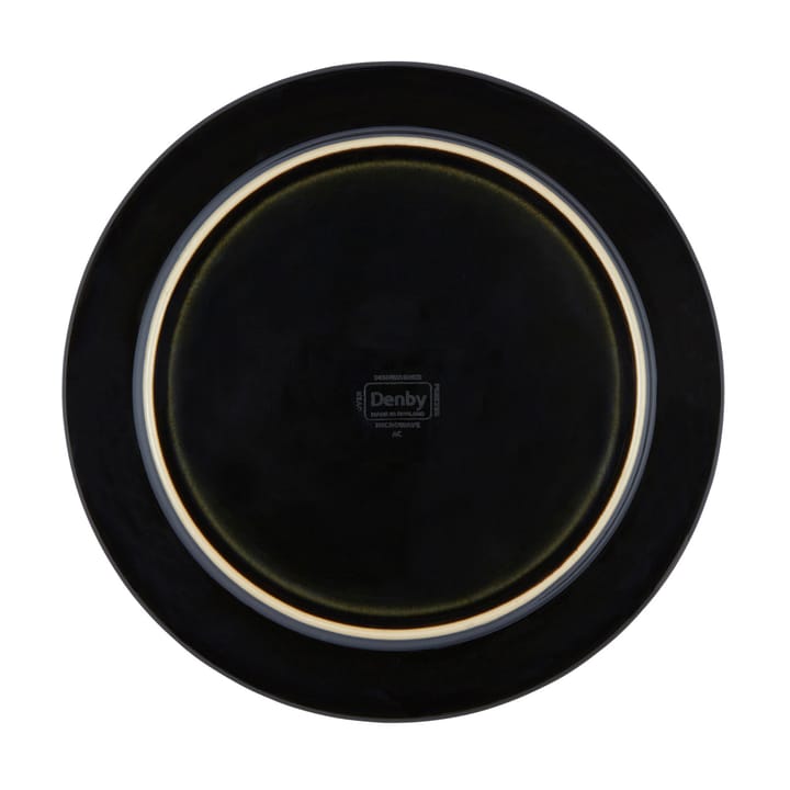 Halo tallerken 20,5 cm, Blå-grå-svart Denby